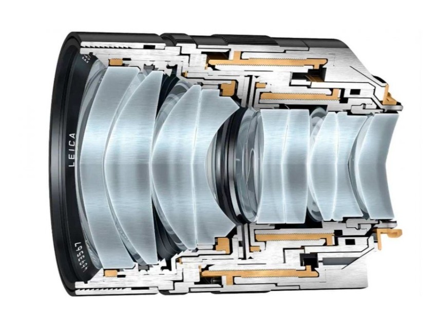 濾光片 鏡頭內部構造圖