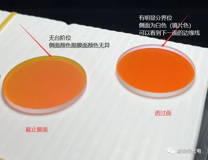 濾光片的鍍膜面分辨1 濾光片的鍍膜面分辨1